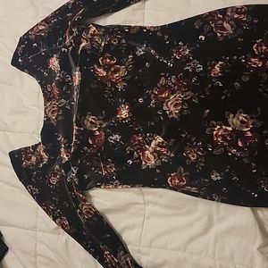 Forever 21 Velvet mini dress